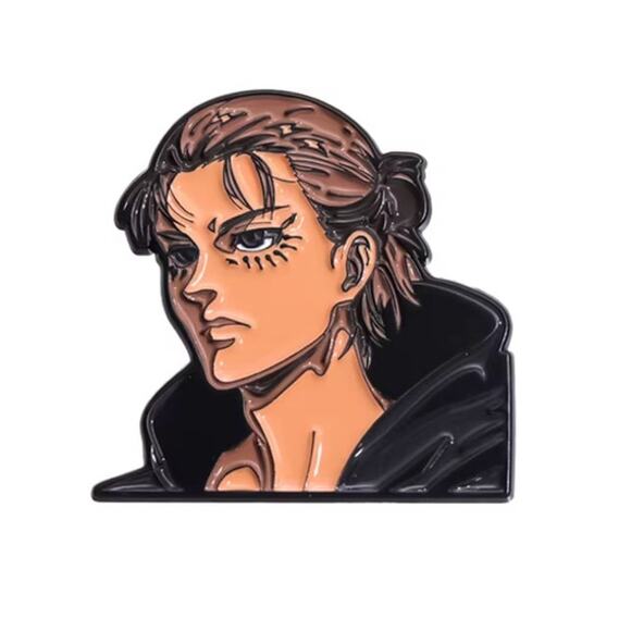 AOT Attack On Titan Eren Yeager Enamel Pins 115-1 - Picture 1 of 3